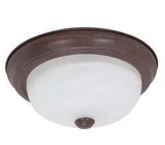 SATCO-NUVO Satco-Nuvo 60/205 Flush Mount Dome Light 60W (11 inches / Single)
