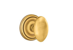 EMTEK Emtek 8050EUS7 Egg Knob Dummy Pair French Antique Brass
