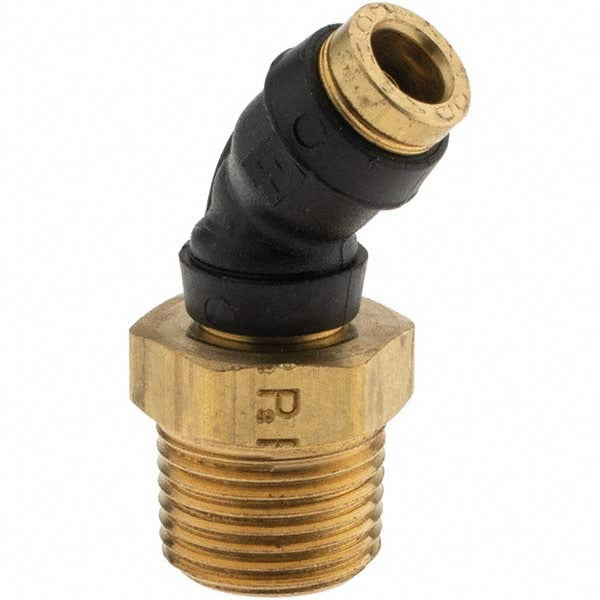 PARKER Parker PF-00081 45 Male Elbow Tube Fitting 1/4 Od 3/8 Nptf