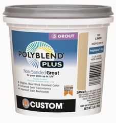CUSTOM BUILDING PRODUCTS Custom Bldg Products NSPG1221-4 Non-sanded Grout 1 Lb 4 Pack