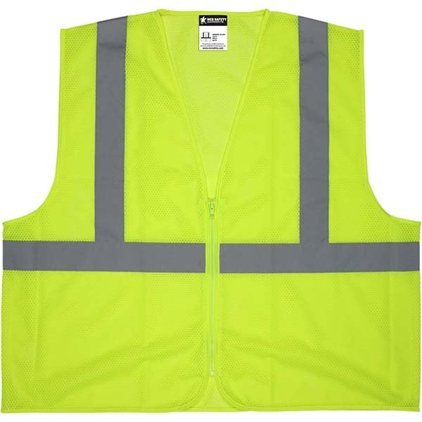 MCR SAFETY Mcr Safety V2CL2MLZXL Hi-vis Safety Vest Class Ii Xl