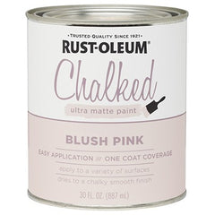 RUST-OLEUM Rust-oleum 285142 Chalked Paint 30 Oz Blush Pink