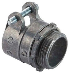 HALEX Halex 90420 3/8 in. straight squeeze armored cable/conduit connector (Pack)
