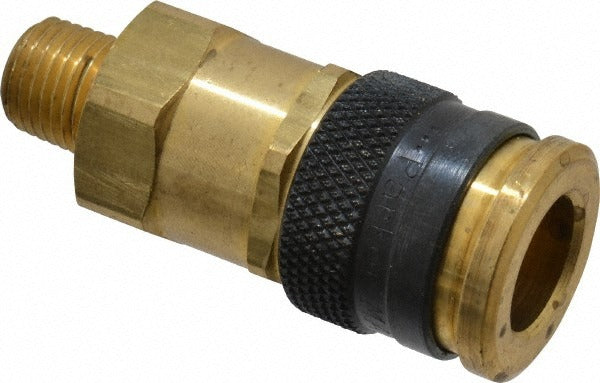 PARKER Parker 30KAAN13SPN Pneumatic Coupler 3/8 in Brass 300 Psi