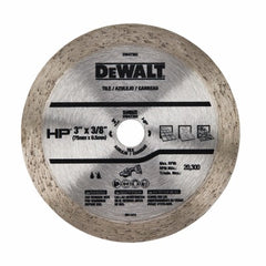 DEWALT Dewalt Accessories DW47350 3 Inch Continuous Tile Blade