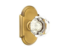 EMTEK Emtek 8208OTUS7 Old Town Glass Privacy Knob French Antique Brass