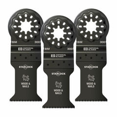 MILWAUKEE Milwaukee Electric Tool Corp IBSL300-3 Starlock Blade 3 Pack