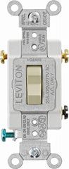 LEVITON Leviton R53-0CSB3-2IS 3-way Switch 20A 120/277V Ivory