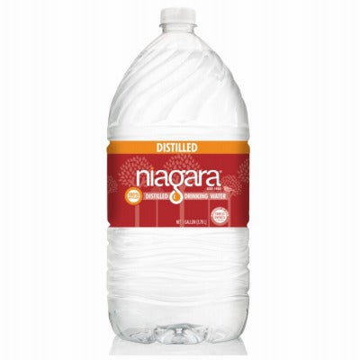 NIAGARA Niagara NDW1GP6DS Distilled Water 1 Gallon 6 Pack