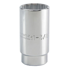 PROTO Proto J5344 Deep Hand Socket 1-3/8 in 12-point 1/2 in Drive