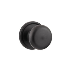 KWIKSET Kwikset 720H-514 Hancock Knob Passage Door Lock Matte Black
