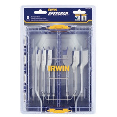 IRWIN Irwin IWAX128PC 8pc Spade Bit Set 3/8 to 1-1/2 in