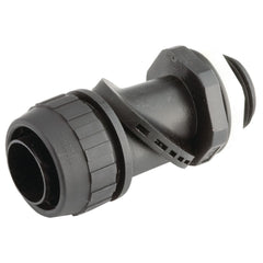 RACO Raco 4754 Straight to 90 Degrees Extra Flexible Tubing Swivel Lok Connector 1 in Trade Size