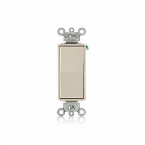 LEVITON Leviton 5604-2T 4-Way AC Quiet Switch, 15 A, 120/277 Volt, Light Almond