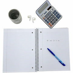 SPARCO Sparco SPR83254 Wirebound College Ruled Notebook 120 Sheets (8 x 10.5 in)