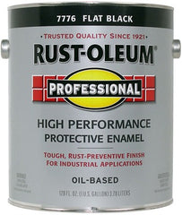 RUST-OLEUM Rust-oleum 242251 Protective Enamel Flat Black 1 Gallon