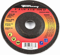 FORNEY Forney Industries 71878 Type 27 Metal Grinding Wheel 20 Pack