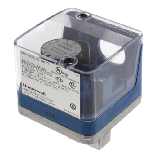 HONEYWELL Honeywell C6097A3004 Pressure Switch 0.4-5WC 0.1-10MBAR Replaces C6097A1004