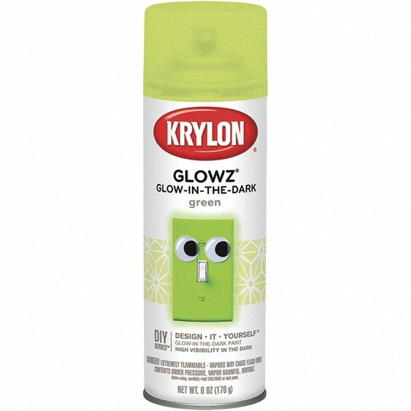 KRYLON Krylon K03150007 Glow Green Craft Spray Paint 6 Oz