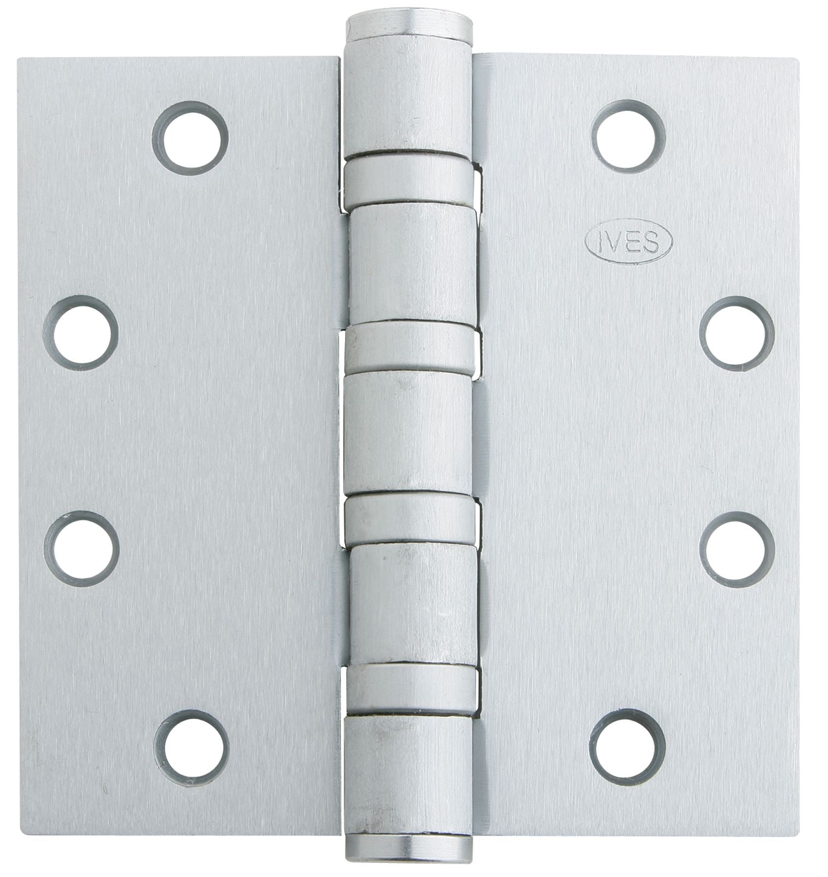 IVES Ives 5BB1412630NRP Ball Bearing Hinge 4.5x4.5 Satin Stainless