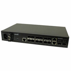 LANTRONIX Transition Networks SM12DP2XA-OZ Managed Fiber Switch 12-port