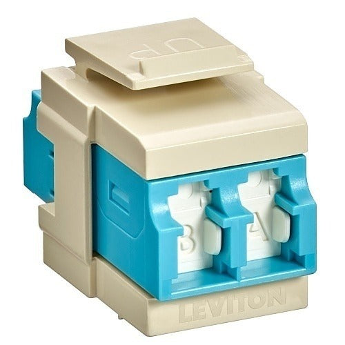 LEVITON Leviton Telcom 41086-LLI Duplex Lc Fiber Adapter OM3 OM4