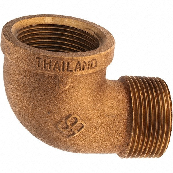 MERIT BRASS Merit Brass XB103-20 Brass 90 Street Elbow 1-1/4 in
