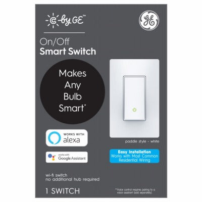 GE G E Lighting 93120081 on Off Smart Switch Wi-fi