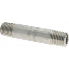 MERIT BRASS Merit Brass 6504-250 Ss Pipe Nipple 1/4 in Sch 80 316 316L