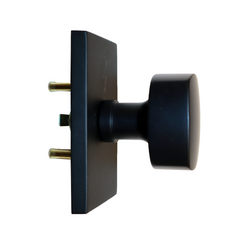 EMTEK Emtek 5112FRKUS19 Freestone Knob Passage Set Flat Black
