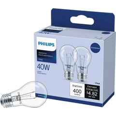 PHILIPS Philips 570259 A15 Incandescent Appliance Bulb 40W (2-Pack) Replacement 570259