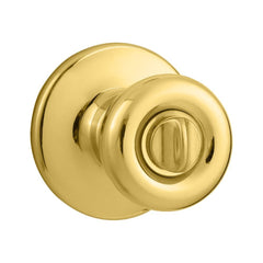 KWIKSET Kwikset CP300T-3 Tylo Knob Privacy Lock Bright Brass