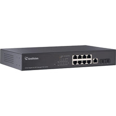 GEOVISION Geovision 140-APOE081-401U 8-port Gigabit Poe Switch