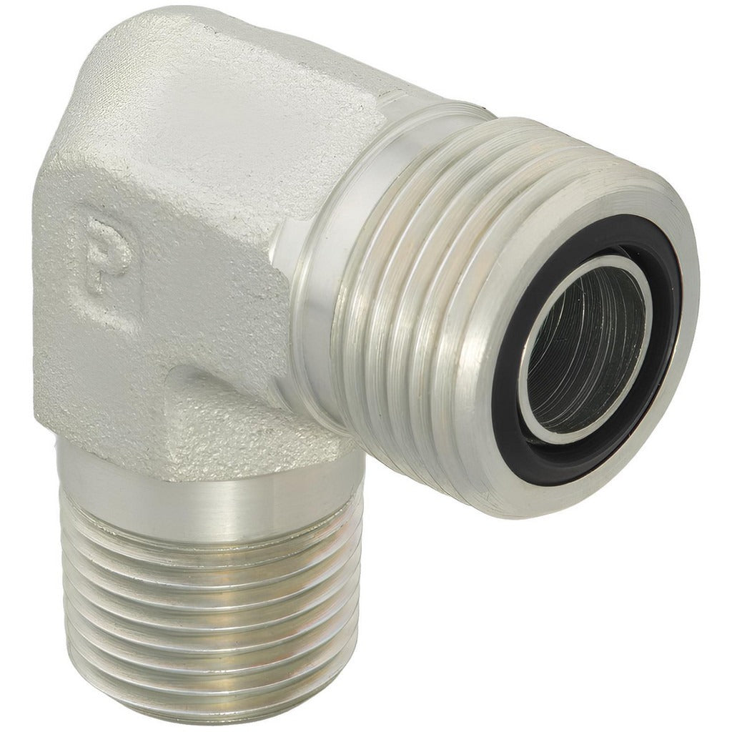 PARKER Parker 16-12 Clo-s Male Elbow 1 in Tube Od 3/4-14 Nptf 4000 Psi