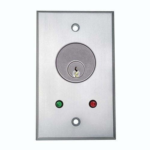 CAMDEN DOOR CONTROLS Camden Door Controls CM-1182-7224-60KA Key Switch Dpdt Momentary