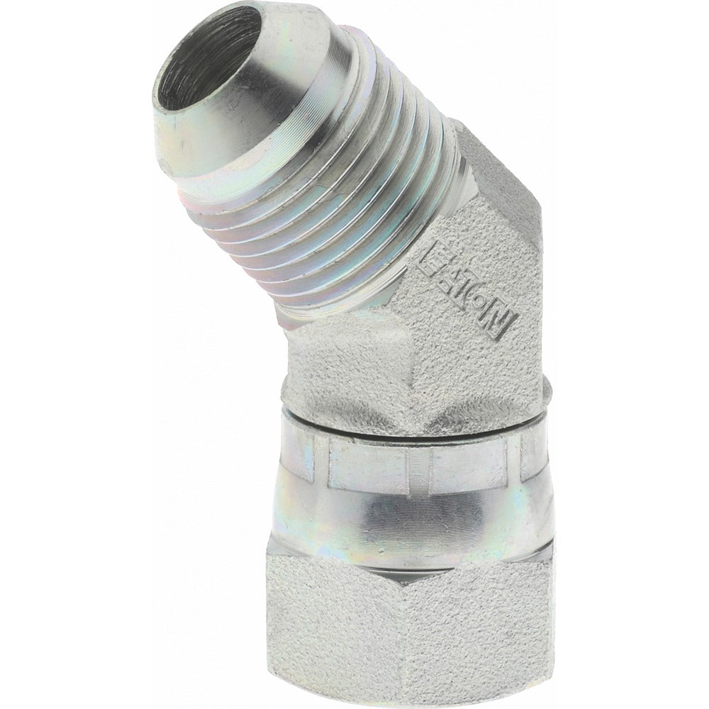 EATON Eaton 2070-8-8S Steel Swivel Nut 45 Elbow 1/2 in Tube Od