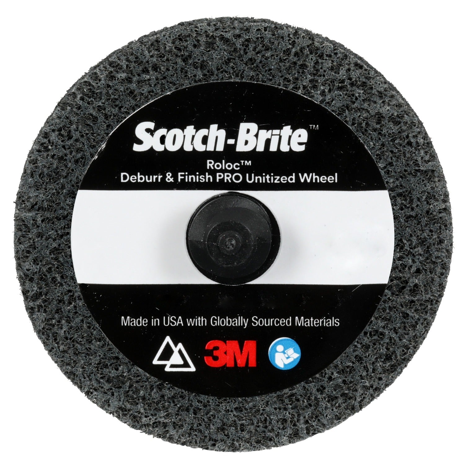 3M 3M 7010365721 Scotch-Brite Roloc DP-UR Unitized Wheel (2 in x 1/4 in x No Hole / 60 Each/Case) 3MA076308-77231