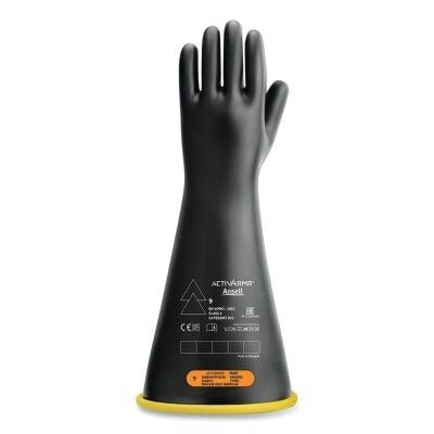 ANSELL Ansell rig418ybsc100 Electrical Insulating Gloves Class 4