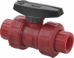 NIBCO Nibco MD910A6 True Union Ball Valve 1/2 in Full Port Pvdf