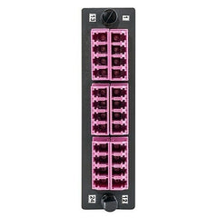 HUBBELL Hubbell Premise Wiring FSPLCQS6H4VI Fiber Adapter Panel