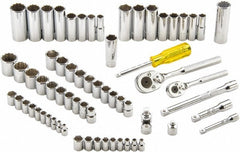 PROTO Proto J47165 Deep Standard Socket Set 65 Piece