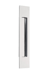 EMTEK Emtek 220310US26 Rectangular Flush Pull Polished Chrome