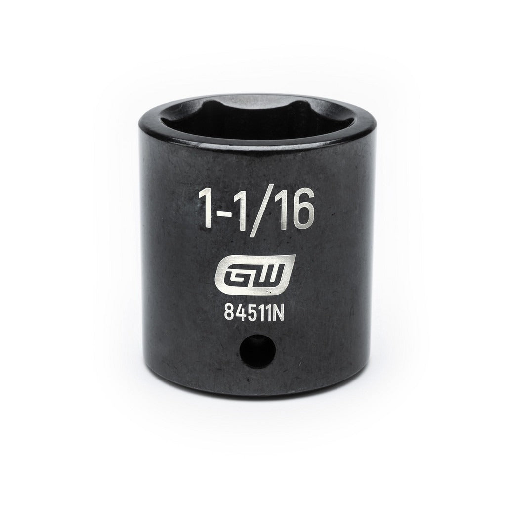 GEARWRENCH Gearwrench 84511N Impact Socket 1/2 in Drive 1-1/16 in 6-pt