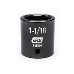 GEARWRENCH Gearwrench 84511N Impact Socket 1/2 in Drive 1-1/16 in 6-pt