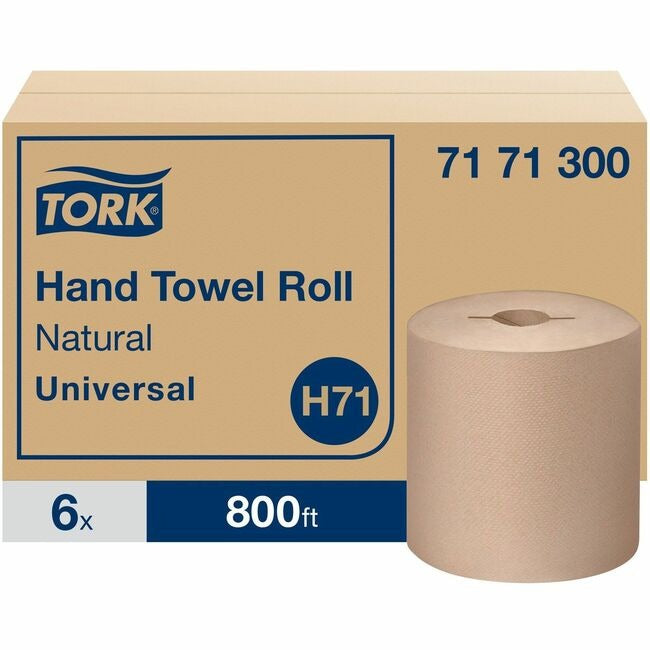 TORK Tork TRK7171300 Hand Towel Roll H71 Notched 7.5 in x 800 ft 6 Rolls/Carton 7171300