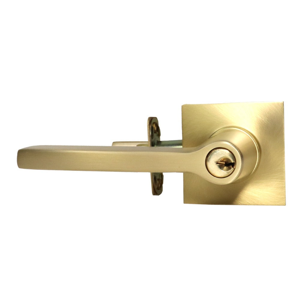 EMTEK Emtek 5122HLOUS4LH.RLS Helios Lever Keyed Entry Left Hand