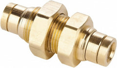 PARKER Parker 62PTCBH-10 Bulkhead Union Push-to-connect 5/8 in