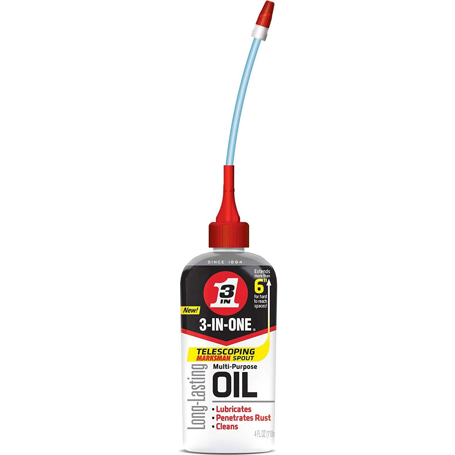 3-IN-ONE 3-In-One 100703 Multi-Purpose Oil Telescoping Spout (4 fl oz)