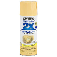 RUST-OLEUM Rust-oleum 249091 Gloss Spray Paint Warm Yellow 12 Oz