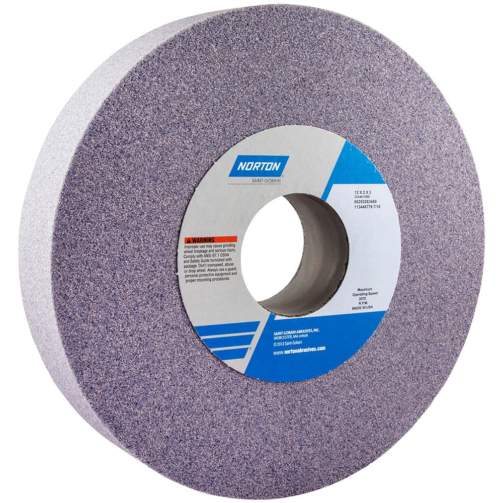 NORTON Norton 66253263459 Surface Grinding Wheel 12in 46 Grit
